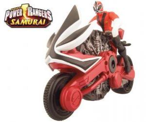 yapboz Power Ranger Samurai Kırmızı Döngüsü